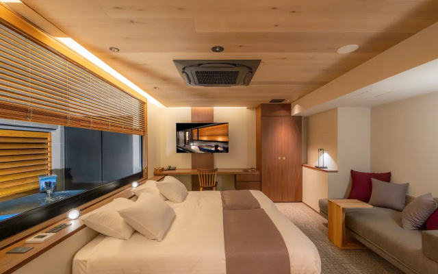 Hollywood with Open Air Hot Spring Bath Twin room (트윈 침대 2개) 사진 1