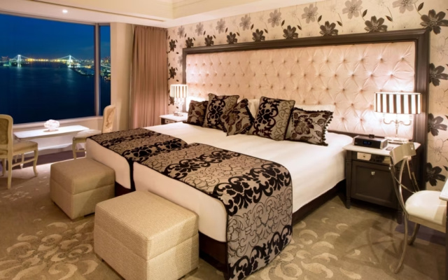 1 Bedroom Dining Area Club Lounge Access Twin Suite with bay view (트윈 침대 2개) 사진 1