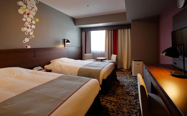 Corner Twin room (트윈 침대 2개) 사진 1