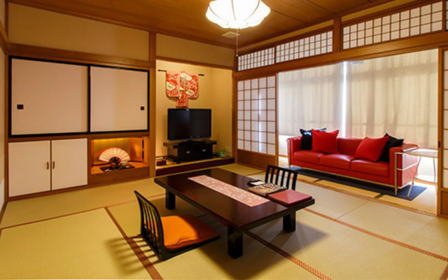 Japanese-Western-Style Family Azalea Tsutsuji no Ma Twin room (트윈 침대 2개) 사진 4