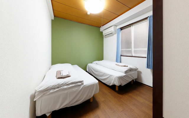 Economy Japenese(futon beds) or Western style Twin room (트윈 침대 2개) 사진 1