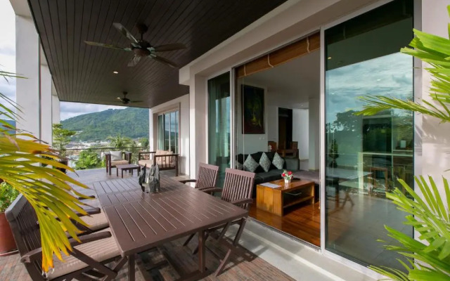 Kata Gardens Penthouse sea view 4C near Kata Noi Beach