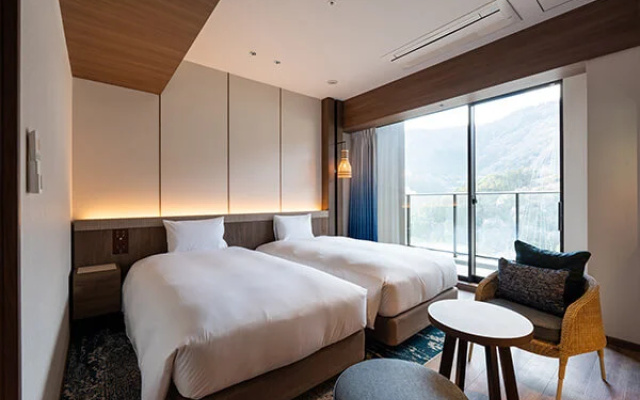 Standard Twin Sora Can Room with mountain view (트윈 침대 2개) 사진 1