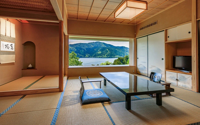 Special Japanese-style with an Indoor Hot Spring Bath room with Lake Ashi view 사진 1