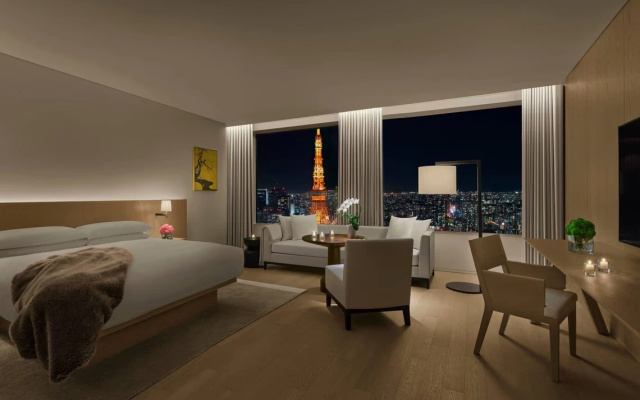 Premier Tokyo Tower View Double room (풀 더블 침대) 사진 1