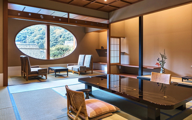 Honjin with Open-Air Bath Suite room with garden view 사진 2