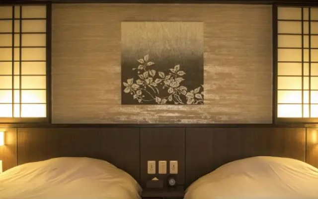 With Open Air Bath Twin room (트윈 침대 2개) 사진 1