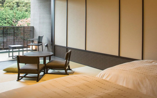 Superior with Open-Air Bath Twin room (트윈 침대 2개) 사진 2