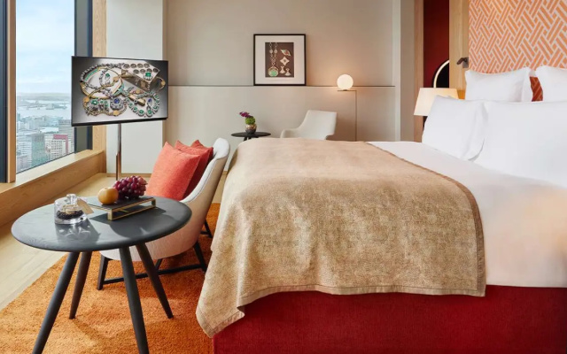 Deluxe Double room with Skyline view (풀 더블 침대) 사진 2