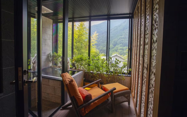 Standard 2F with Open-Air Bath room with mountain view 사진 3