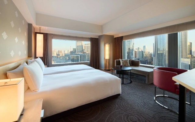 Universal Corner Twin room (트윈 침대 2개) 사진 1