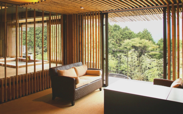 Executive with Open-Air Bath "KAZE" Double Suite (풀 더블 침대) 사진 2