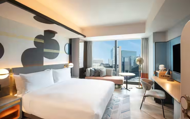 Canopy Double room with view (풀 더블 침대) 사진 2