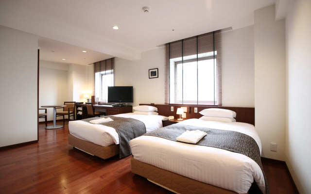 Barrier Free Smoking Twin room (트윈 침대 2개) 사진 1