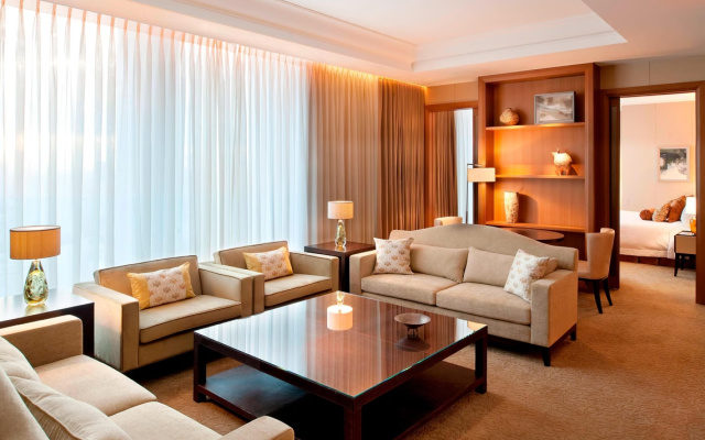 Executive High Floor - 22nd and Above Double room with Skyline View (풀 더블 침대) 사진 3