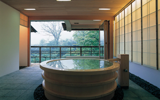 Panoramic Wooden Bath Yamabuki / Suzuran Kadan Suite 사진 2