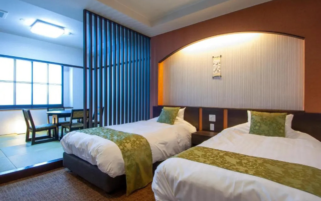 207 With Tatami Area Twin room (트윈 침대 2개) 사진 1