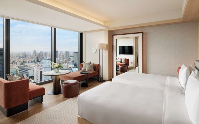 Signature Twin room with bay view (트윈 침대 2개) 사진 2