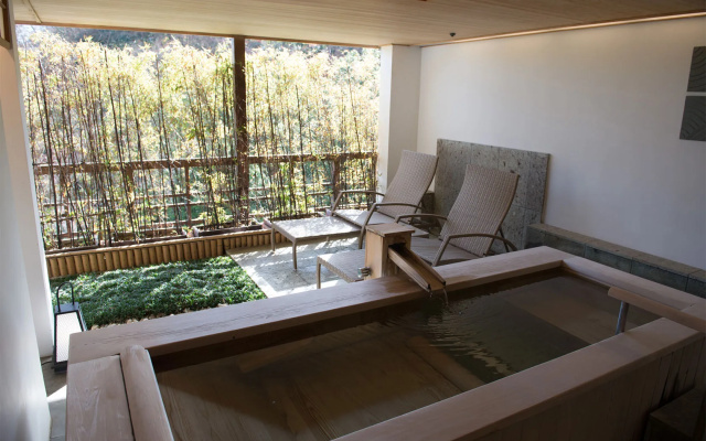 Panoramic Wooden Bath Yugao Kadan Suite 사진 2