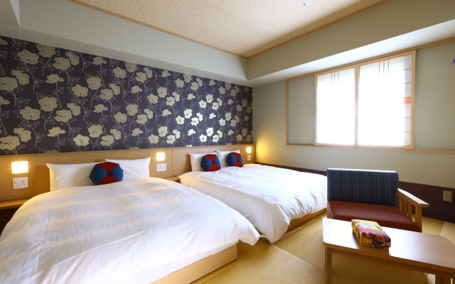Corner Twin room (트윈 침대 2개) 사진 1