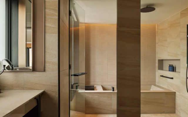 1 Bedroom Corner Double Suite (풀 더블 침대) 사진 4