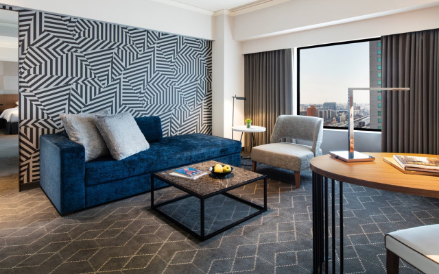 Executive Lounge Access High Floor Double Junior Suite (풀 더블 침대) 사진 2