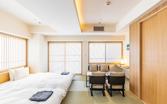Japanese-Style Corner Twin Suite (트윈 침대 2개) 사진 1