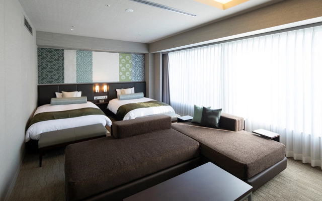 Twin Semi Suite (트윈 침대 2개) 사진 1