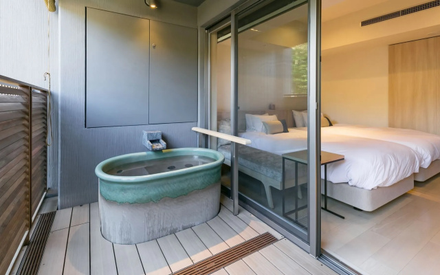 Casual with Open-air Bath Twin room (트윈 침대 2개) 사진 3