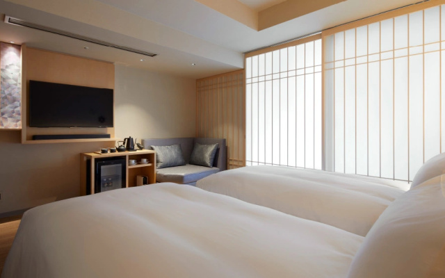 Corner Universal Twin room (트윈 침대 2개) 사진 3