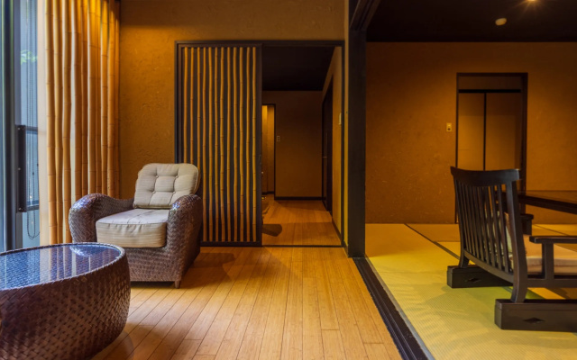 Moderate with Open-Air Bath "SHIZUKU" Double Suite (풀 더블 침대) 사진 2