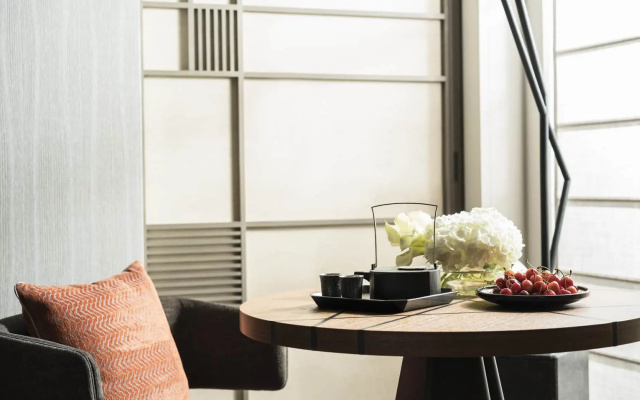Double Suite with Imperial Garden view (풀 더블 침대) 사진 4