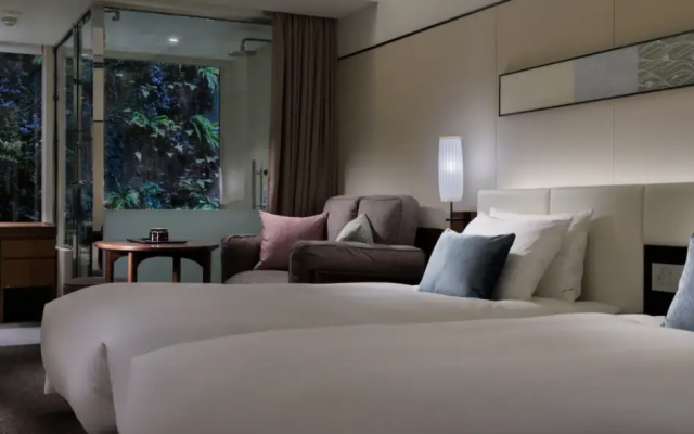 View Bath Twin room (트윈 침대 2개) 사진 2