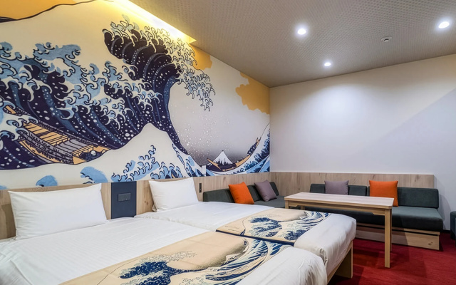 Superior Hokusai Family Basement room 사진 2