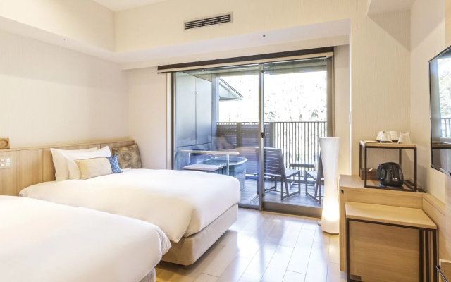 Casual with Open-air Bath Twin room (트윈 침대 2개) 사진 1