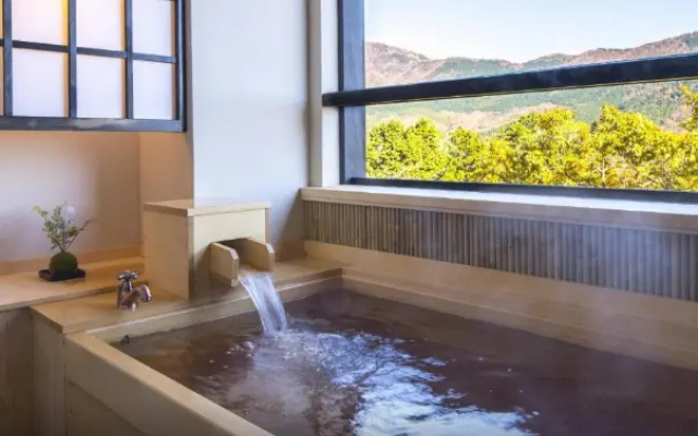 With Open Air Bath Twin room (트윈 침대 2개) 사진 4