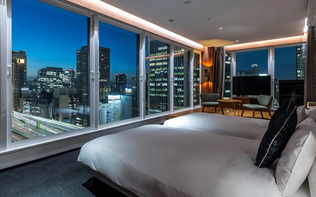 Premium Sky View Twin room (트윈 침대 2개) 사진 2