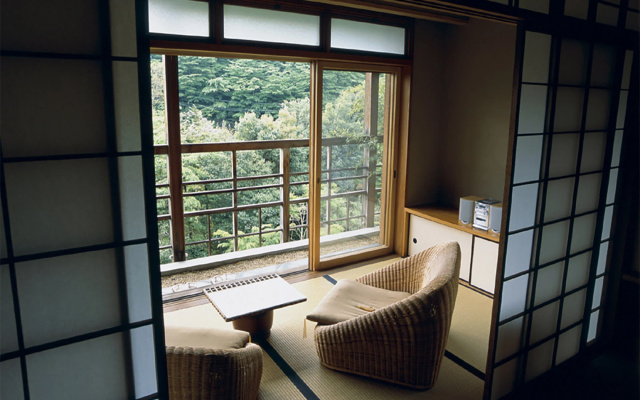 Panoramic Wooden Bath Yamabuki / Suzuran Kadan Suite 사진 3