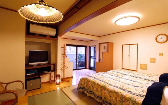 Deluxe with Open-Air Bath with Tatami Area Twin room (트윈 침대 2개) 사진 2