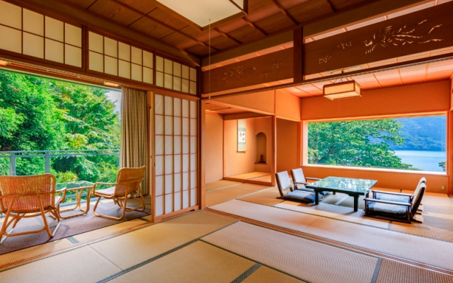 Special Japanese-style with an Indoor Hot Spring Bath room with Lake Ashi view 사진 2
