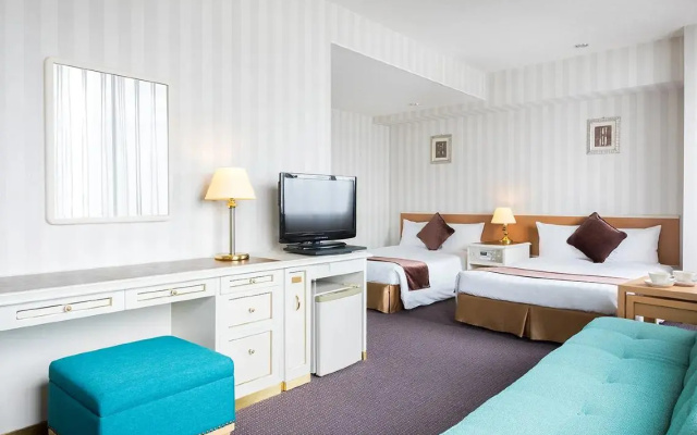 Corner Twin room (트윈 침대 2개) 사진 1