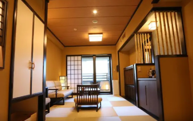 With Open Air Bath Twin room (트윈 침대 2개) 사진 2