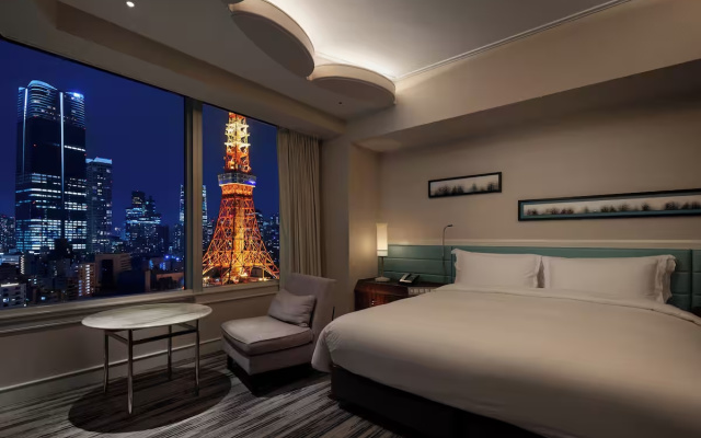 Corner Panoramic Double room Tokyo Tower View (풀 더블 침대) 사진 2