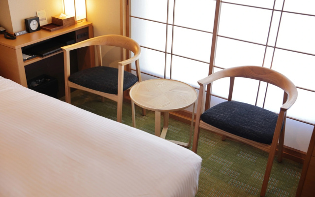 Standard (no desk) Double room (풀 더블 침대) 사진 3