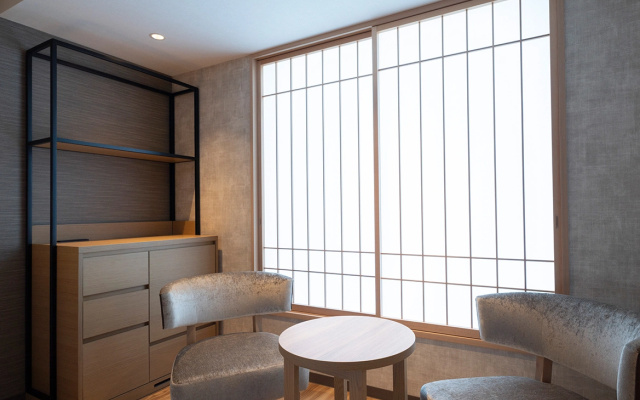 Wood Flat Japanese-Style Fixed Window Twin room (트윈 침대 2개) 사진 3