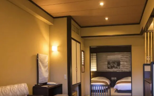 With Open Air Bath Twin room (트윈 침대 2개) 사진 3