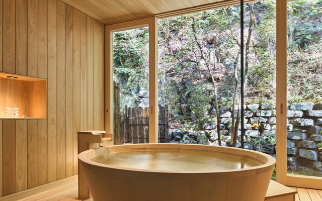 Honjin with Open-Air Bath Suite room with garden view 사진 4