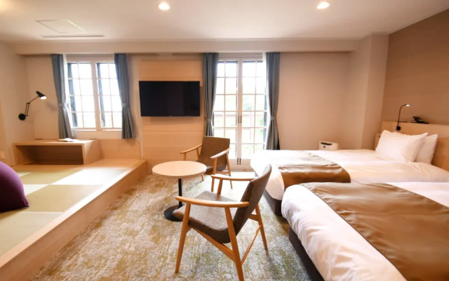 Daimonji View Terrace Japanese-Western-Style Twin room (트윈 침대 2개) 사진 3
