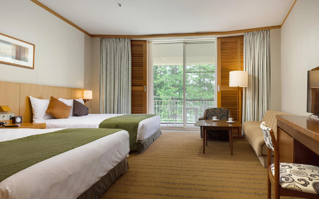 Twin room with forest view (트윈 침대 2개) 사진 1