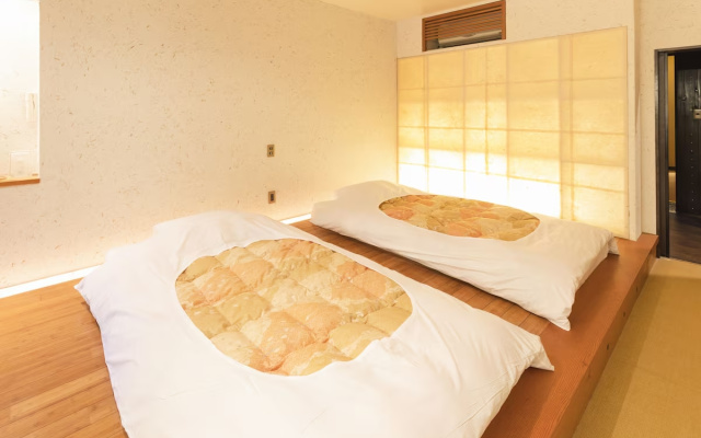 Superior with Tatami Area with Open-Air Bath Twin room (트윈 침대 2개) 사진 1